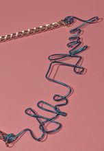 Load image into Gallery viewer, She/They Talisman Necklace - Blue