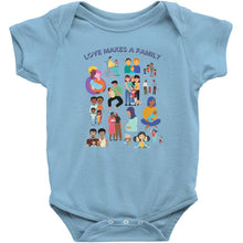 Load image into Gallery viewer, Love Makes a Family Bodysuit