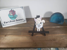 Load image into Gallery viewer, Kawaii Maid Lynx Die Cut Vinyl Sticker
