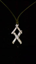 Load image into Gallery viewer, Othala rune pendant