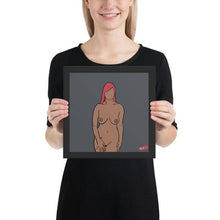 Load image into Gallery viewer, Nude Girl - Art Print Nude Digital Print Giclée - Red Lady