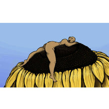 Load image into Gallery viewer, Sunflower baby print