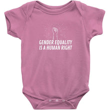Load image into Gallery viewer, Gender Equality is a Human Right Bodysuit