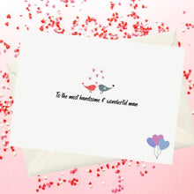 Load image into Gallery viewer, Happy Valentine's Day (gay couple)