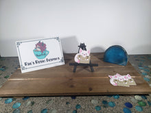 Load image into Gallery viewer, Pink Cat Mimic Dungeons and Dragons Magnet