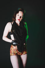 Load image into Gallery viewer, Layered in Lace Halter in Black