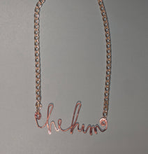 Load image into Gallery viewer, He/Him Talisman Necklace - Blush