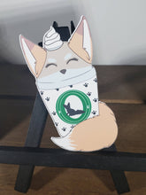 Load image into Gallery viewer, Fox Latte Vinyl Sticker