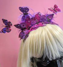 Load image into Gallery viewer, Evolve Butterfly Headband - Purple