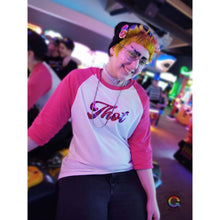 Load image into Gallery viewer, Pink Thot Raglan Shirt
