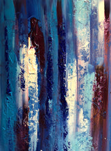 Load image into Gallery viewer, "A Winter Forest at Dawn" - Original Acrylic Painting
