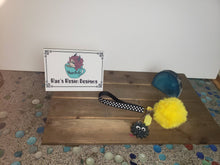 Load image into Gallery viewer, Soot Sprite Pompom Resin Keychain or Purse Charm