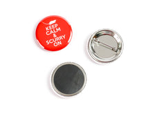 Load image into Gallery viewer, Chewing Your Things Rat Pinback Buttons or Strong Ceramic Magnets