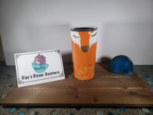 Load image into Gallery viewer, Hand Painted Redfox Acrylic Glitter 20oz Tumbler
