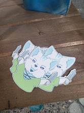 Load image into Gallery viewer, Leave This To Me! Dungeons and Dragon Die Cut Vinyl Sticker
