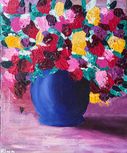 Load image into Gallery viewer, "Summer Bouquet of Flowers" - Original Acrylic Painting
