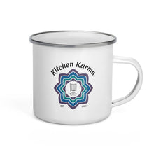Load image into Gallery viewer, Kitchen Karma Enamel Mug