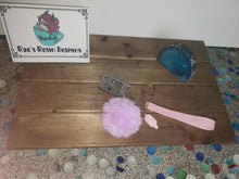 Load image into Gallery viewer, Resin B Grade Kawaii Shaker Pom Pom Keychain or Purse Charms