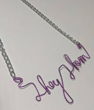 Load image into Gallery viewer, They/Them Talisman Necklace - Purple