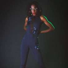 Load image into Gallery viewer, Peek-a-Boo Passion Catsuit Long