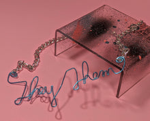 Load image into Gallery viewer, They/Them Talisman Necklace - Blue