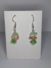 Load image into Gallery viewer, Genuine Semi-Precious Stone Stack Earrings, Various stones and custom stack available.