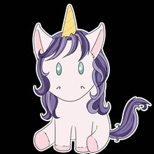 Load image into Gallery viewer, Unicorn Plush - Vinyl Sticker