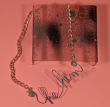 Load image into Gallery viewer, He/Him Talisman Necklace - Blue