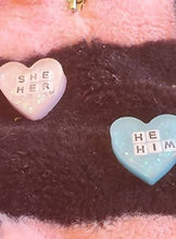 Load image into Gallery viewer, B Grade Pronoun Pins- Handmade Resin Jewelry