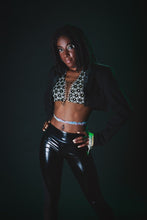Load image into Gallery viewer, Harlot's & Harem's Voyeuristic Vision Vinyl Leggings