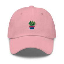 Load image into Gallery viewer, Bi Plant embroidered cap