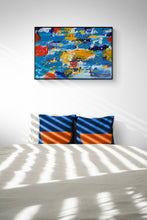 Load image into Gallery viewer, Tropical Air -  Original Acrylic Painting by Canadian Abstract Artist Rina Kazavchinski