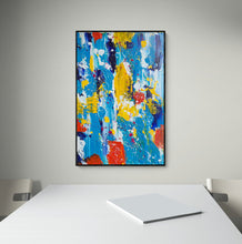 Load image into Gallery viewer, Tropical Air -  Original Acrylic Painting by Canadian Abstract Artist Rina Kazavchinski