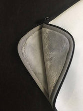 Load image into Gallery viewer, Black Line Boobs on White Background, Laptop Case, LGBTQ Gift, Boobie Lover Gift, Boobs Merch, Feminist Art, Boobs Gifts, 13 inch laptop case, 15 inch laptop case