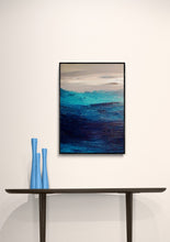 Load image into Gallery viewer, Large Seascape Triptych, Set of 3 Original Modern Paintings, Ocean Painting Abstract, Ready to Hang, Living Room Art, Hand Painted Art