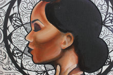 Load image into Gallery viewer, Unique wood art; Strong female art; Feminist art; Empowered women - "LOTUS"