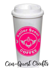 Load image into Gallery viewer, Sailor Moon Inspired Permanent Decals - DECAL ONLY