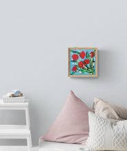 Load image into Gallery viewer, "Poppy Love" -  Original Acrylic Floral Painting