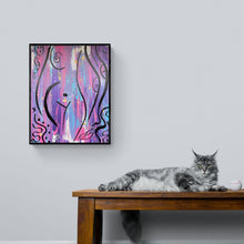 Load image into Gallery viewer, "The Bi Eye" - Original Acrylic Painting by Canadian Artist Rina Kazavchinski