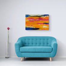 Load image into Gallery viewer, Custom Commissioned Painting Original by Canadian Abstract Artist Rina Kazavchinski