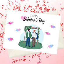 Load image into Gallery viewer, Happy Valentine's Day (gay couple)