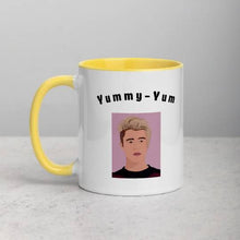 Load image into Gallery viewer, Justin Bieber Mug, Justin Bieber Lover Gift, Believer Gift, Pop Music Lover, Yummy Yummy, Justin Bieber Gift, Justin Bieber Coffee Mug