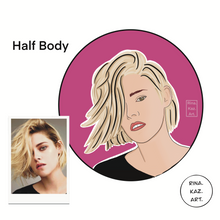 Load image into Gallery viewer, Cartoon Avatar (Custom Digital Portrait) - Pop Art Portrait - Custom Order - Social Media Avatar - Professional Avatar - Personalized Gift