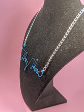 Load image into Gallery viewer, They/Them Talisman Necklace - Blue