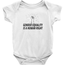 Load image into Gallery viewer, Gender Equality is a Human Right Bodysuit