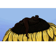 Load image into Gallery viewer, Sunflower baby print