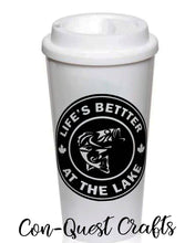 Load image into Gallery viewer, Life's Better at the Lake Permanent Decal - DECAL ONLY