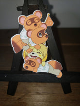 Load image into Gallery viewer, Tom Nook and Gang Animal Crossing Vinyl Die Cut Sticker Flake