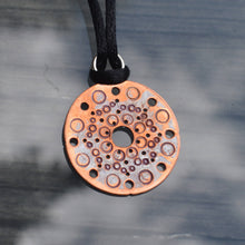 Load image into Gallery viewer, Copper Mandala Necklace