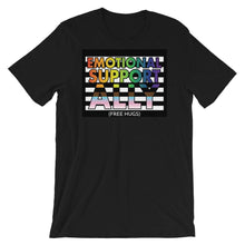 Load image into Gallery viewer, Extrovert Emotional Support Ally Relaxed Fit Tee | LGBTQ+ Ally Shirts